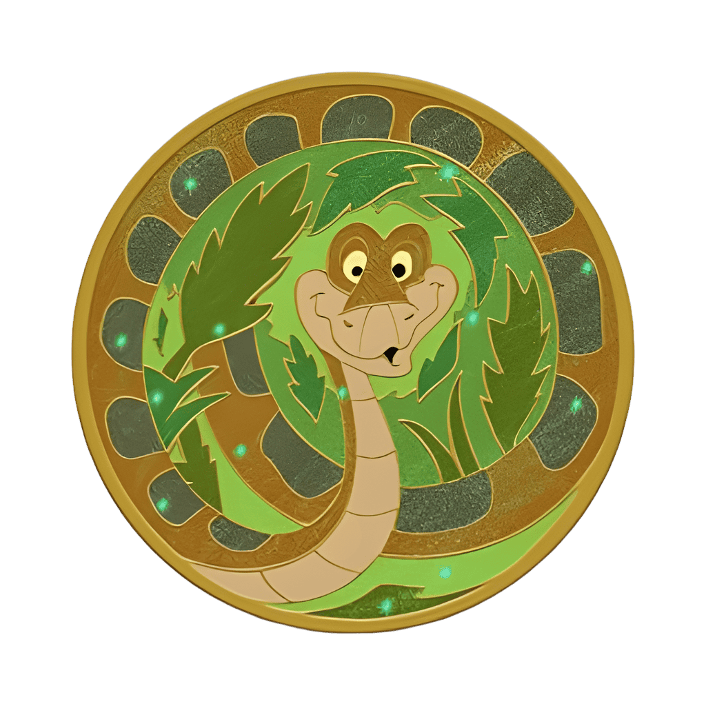 Kaa Disney pin