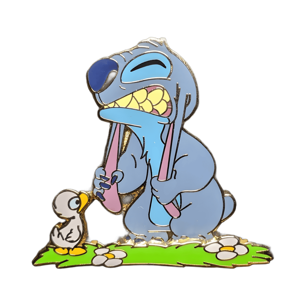 Today I Feel Exasperated - Stitch with Ducklings Disney pin