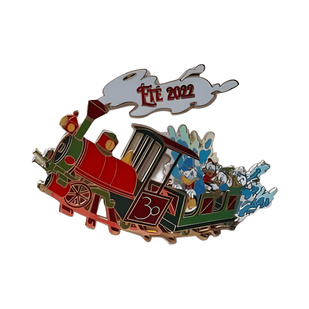 Été 2022 Donald and Nephews on Big Thunder Mountain Disney pin