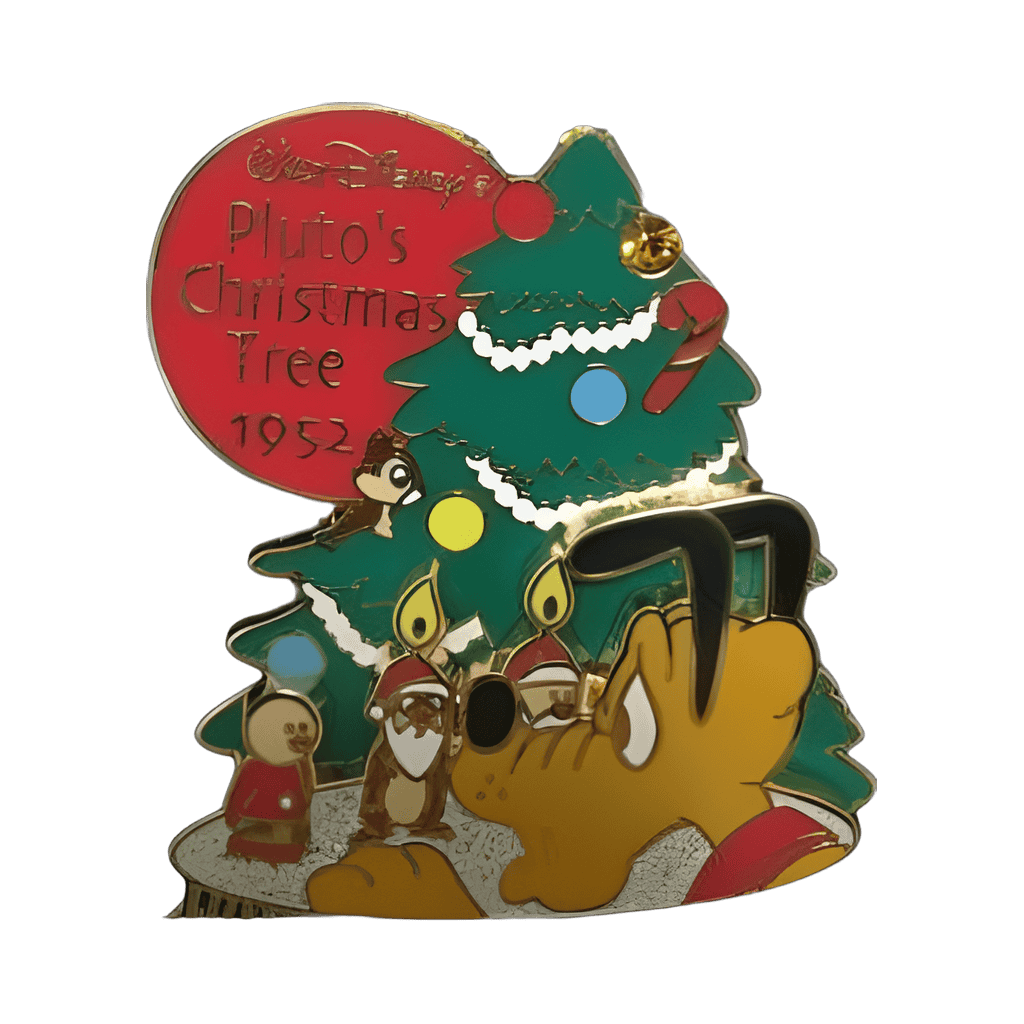 Pluto's Christmas Tree 1952 Disney pin