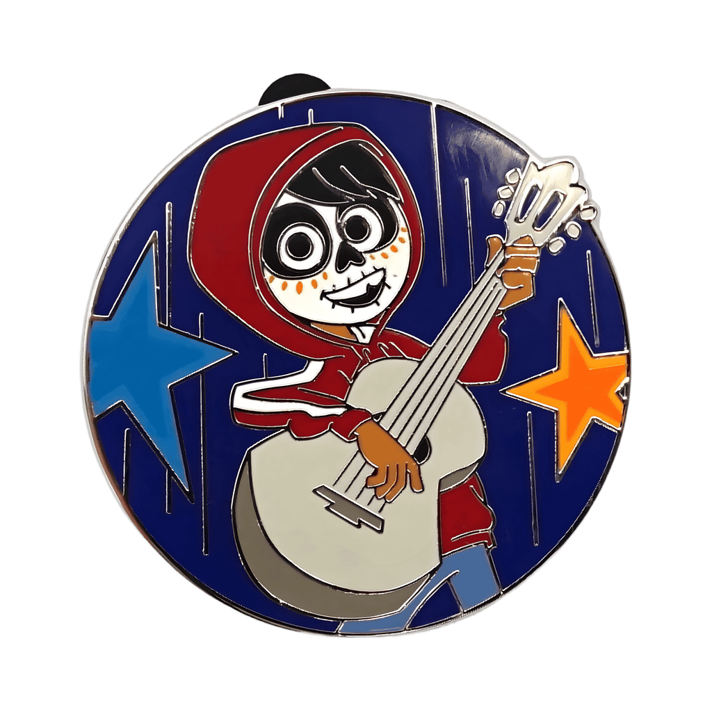 Miguel disguised as day of the dead Disney pin