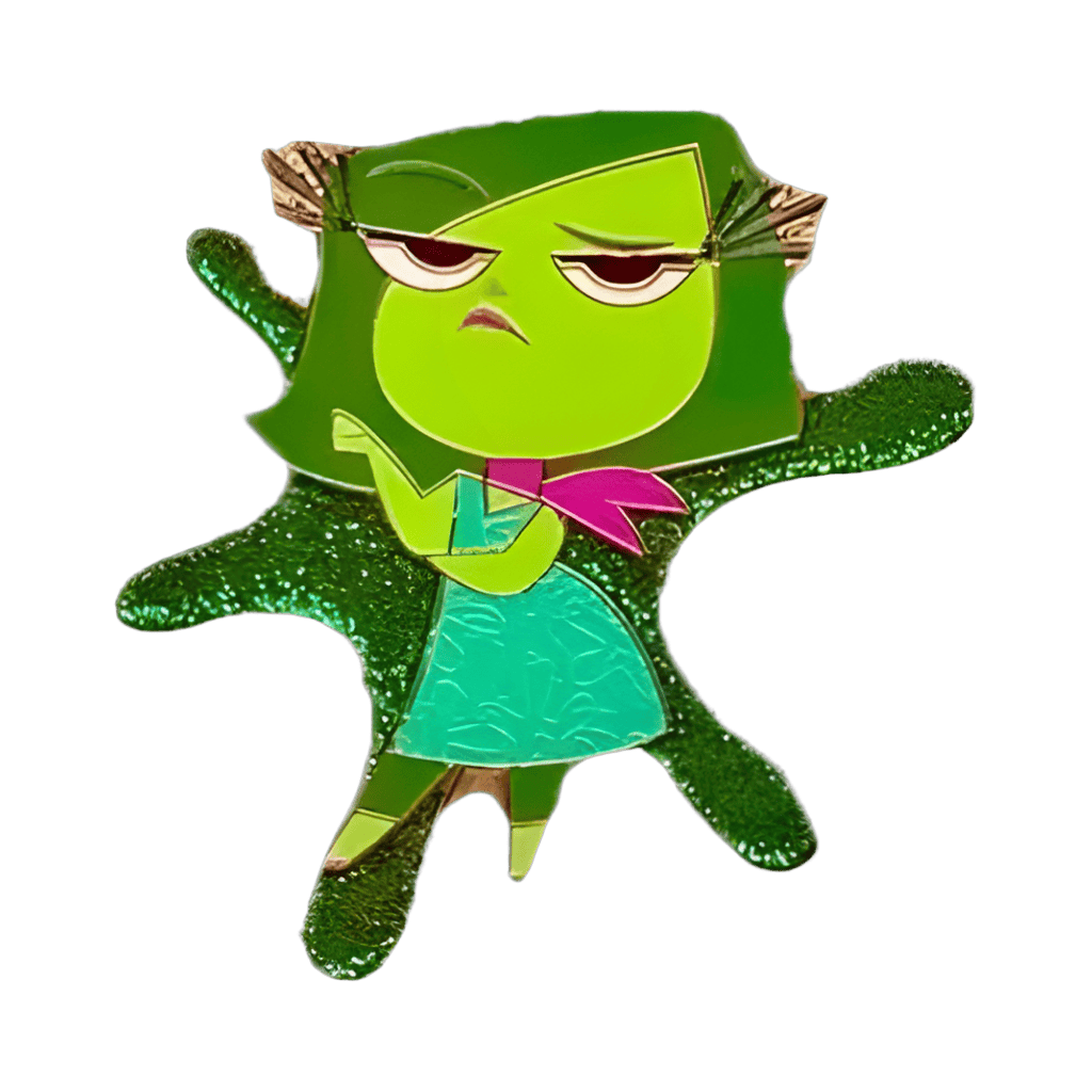 Disgust Disney pin