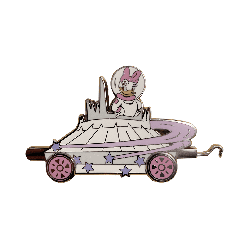 Space Mountain Train Car Disney pin