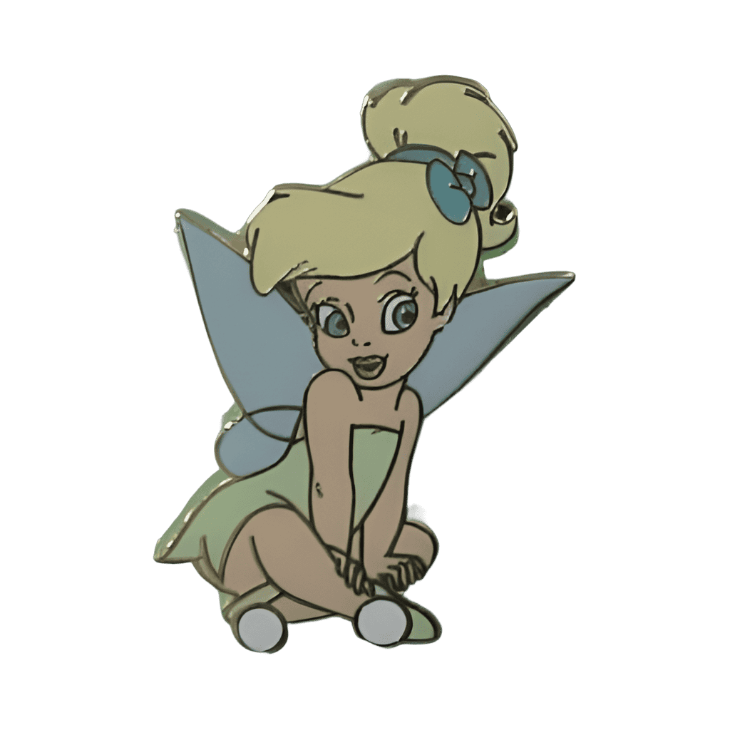 Sitting Disney pin