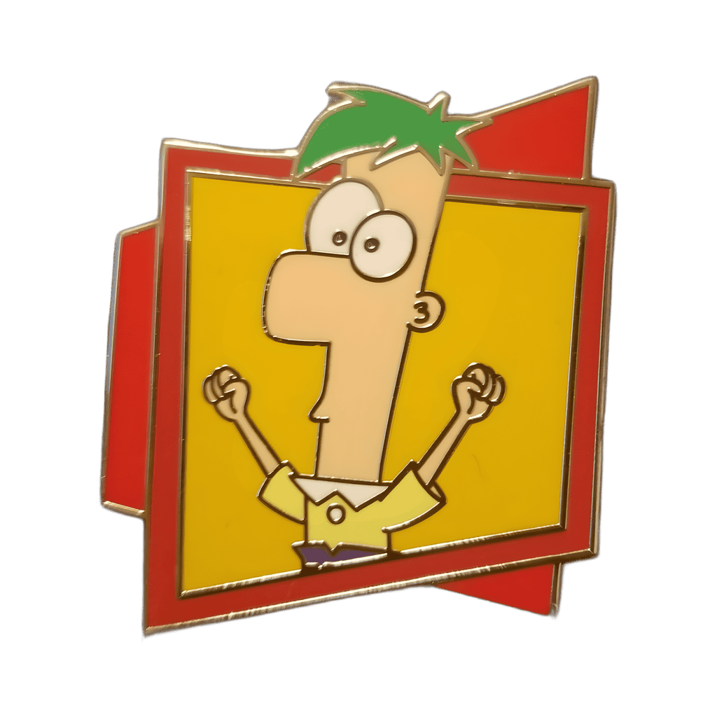 Ferb in Frame Disney pin