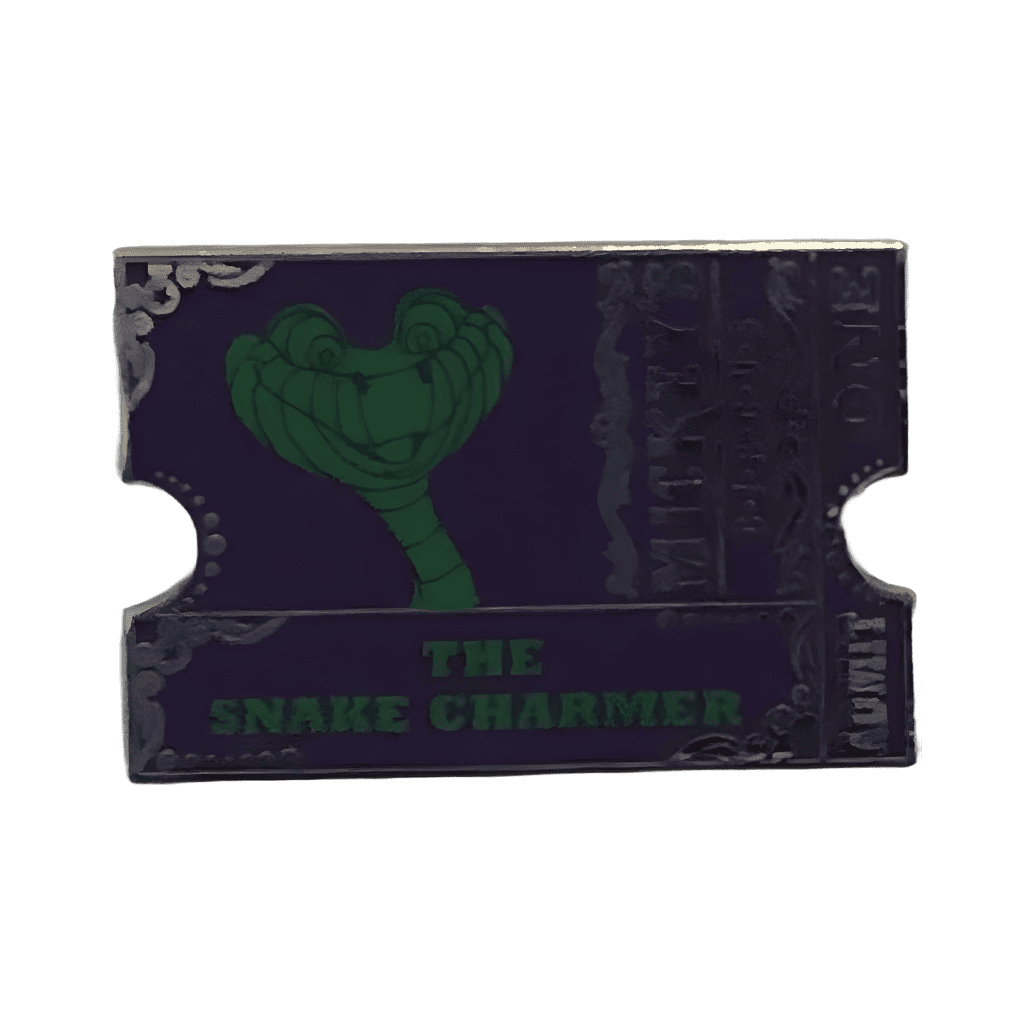 Kaa as The Snake Charmer Ticket CHASER Disney pin