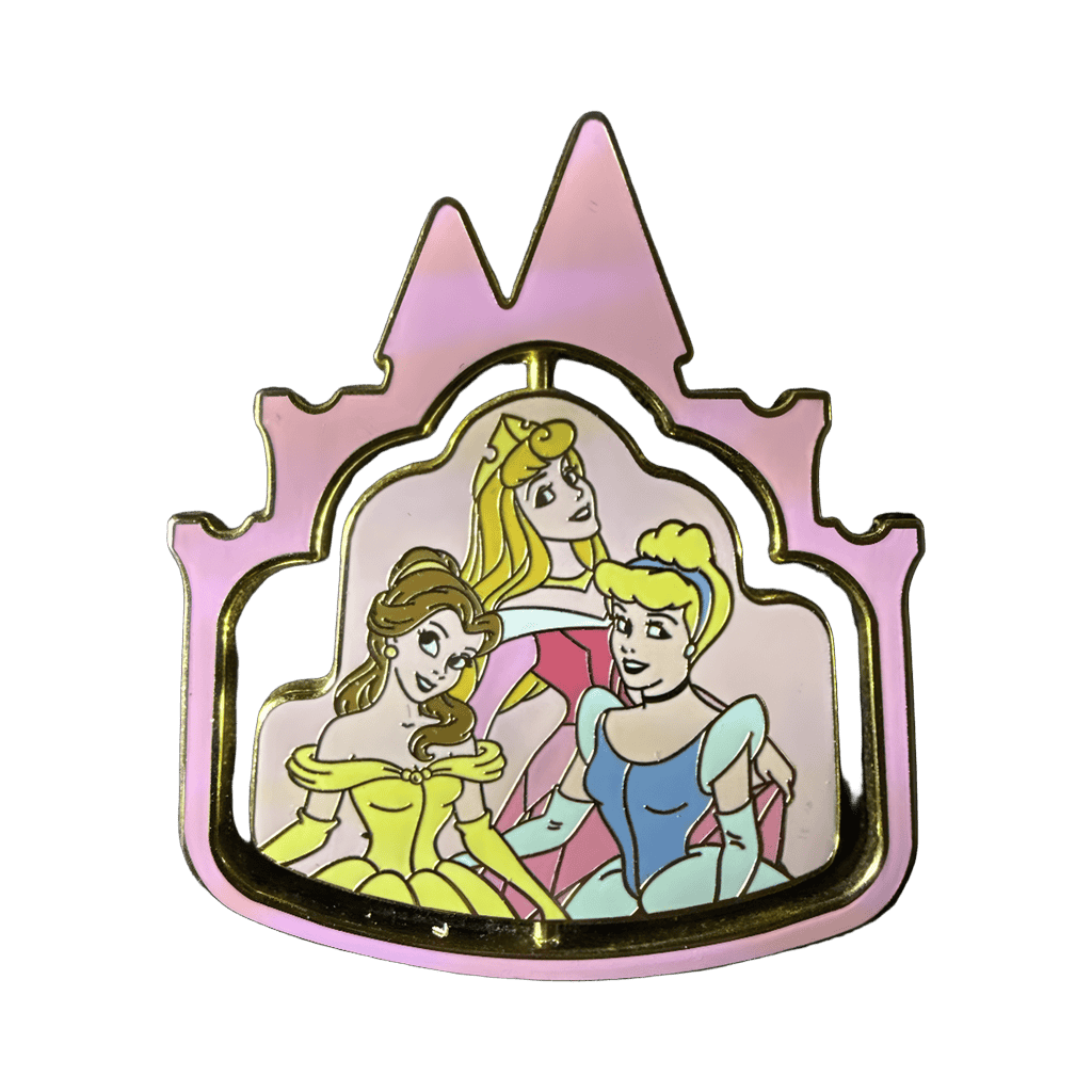 Princess Castle Spinner Disney pin