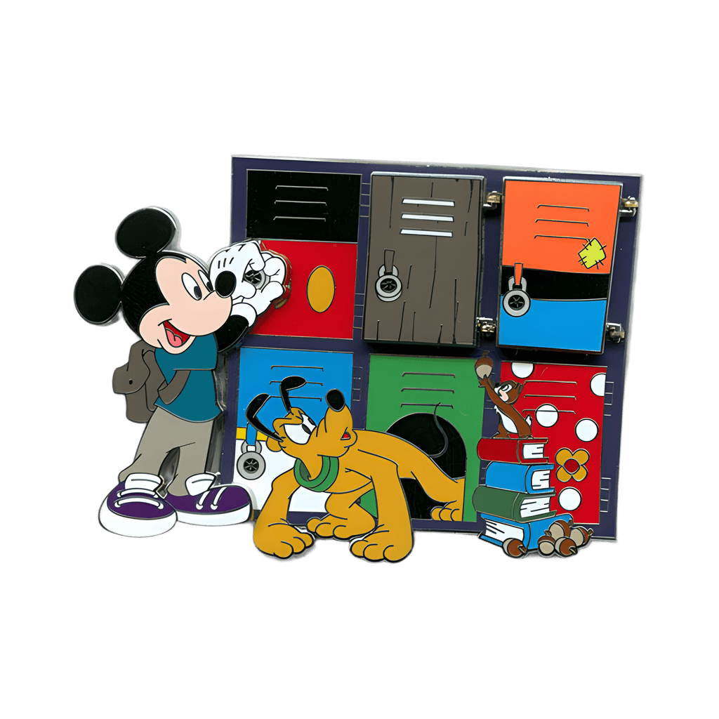 Lockers Jumbo - Mickey & Pluto Disney pin