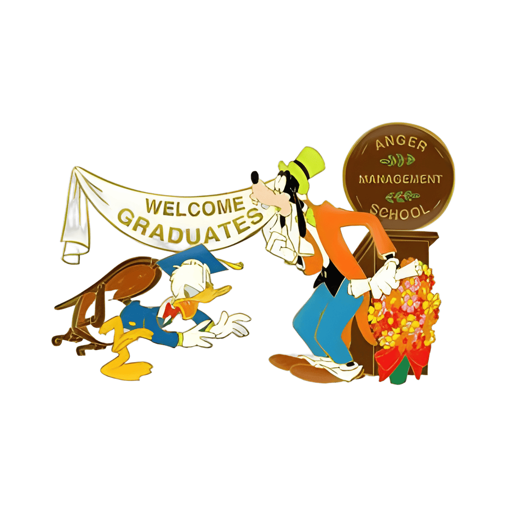 Donald Duck - Anger Management School Disney pin