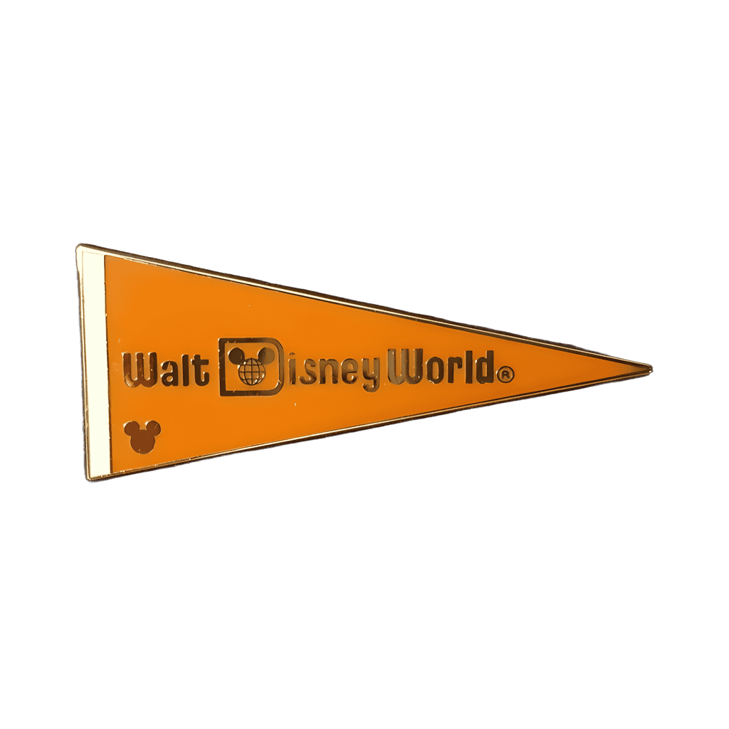 Orange COMPLETER Disney pin