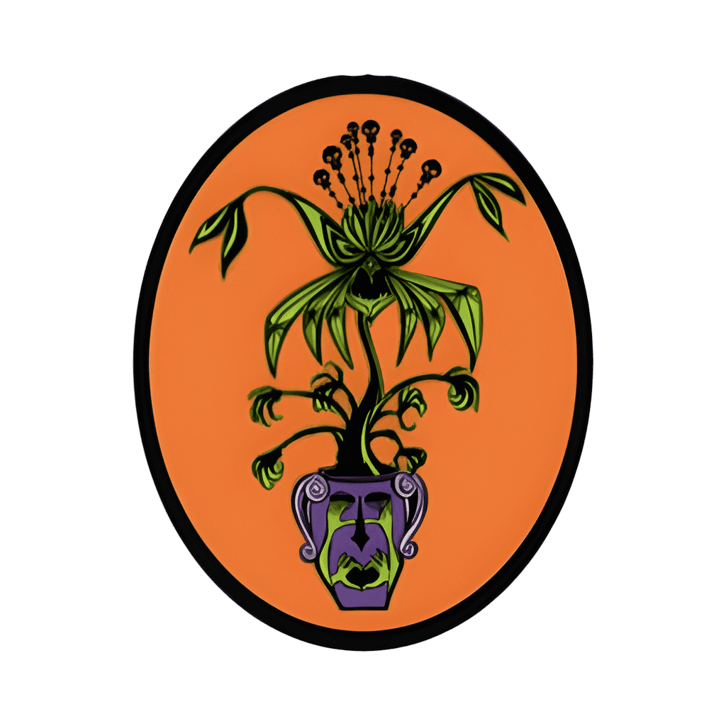 Rolly Crump Flying Bat Plant Disney pin