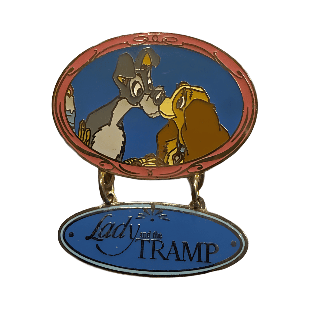 Lady and the Tramp Disney pin