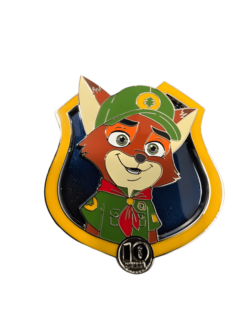 Nick Wilde Disney pin