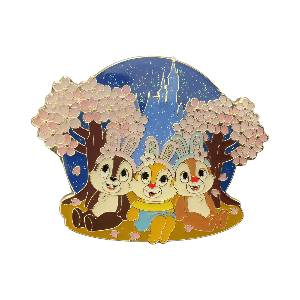Chip, Dale, and Clarice Disney pin