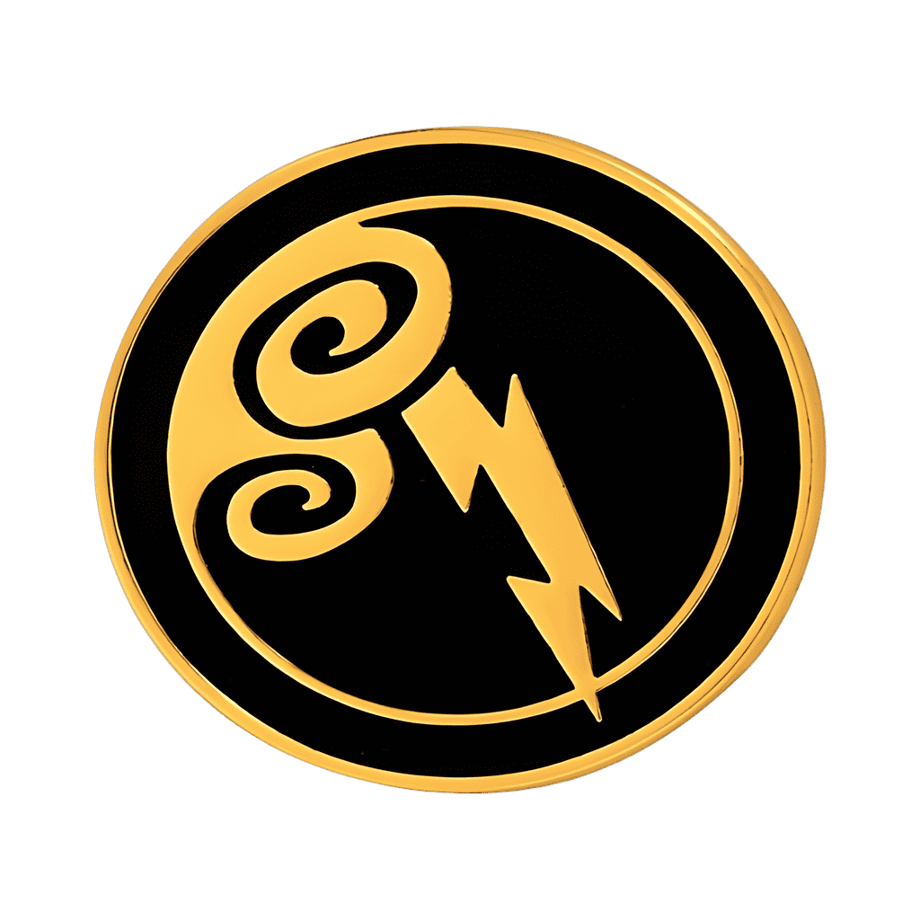 Hercules Lightning Bolt Disney pin