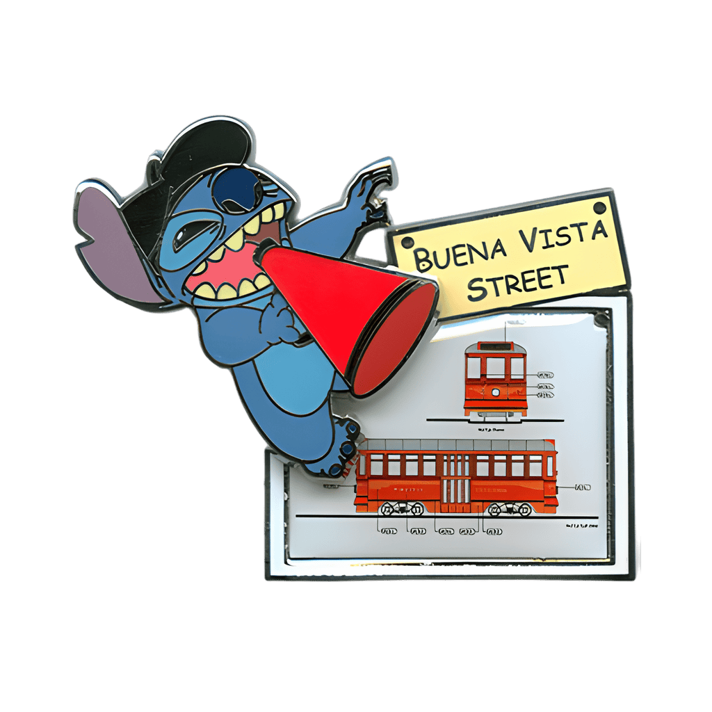 Director Stitch on Buena Vista Street Disney pin