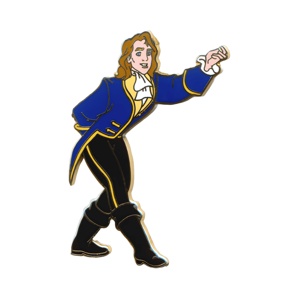 Prince Awaiting Belle Disney pin