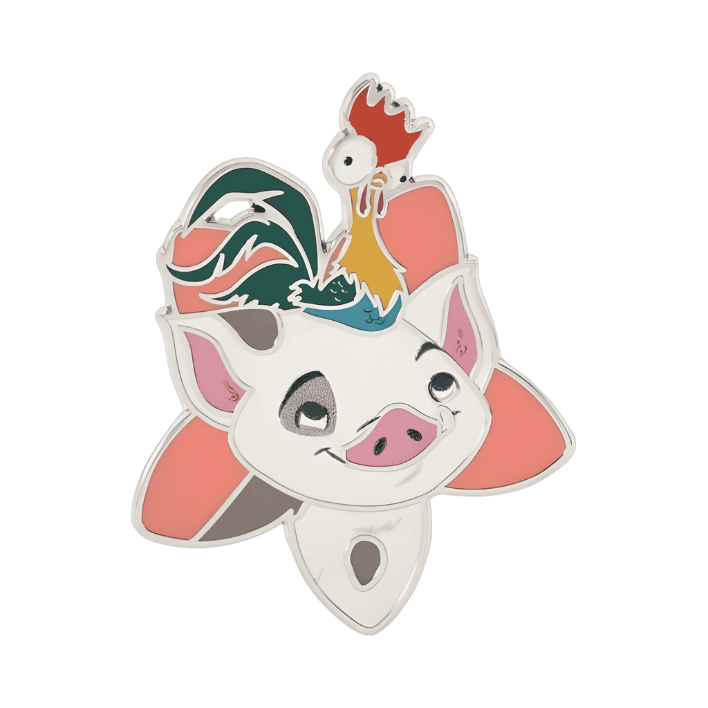 Pua and Heihei Disney pin