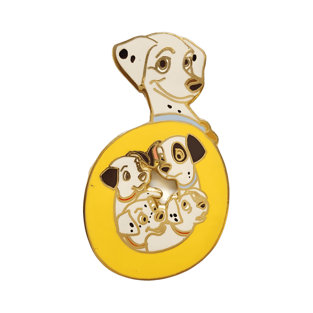 O is for 101 Dalmatians Disney pin