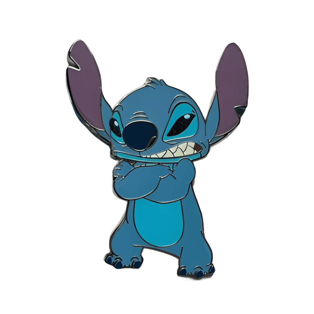 Angry Stitch Disney pin