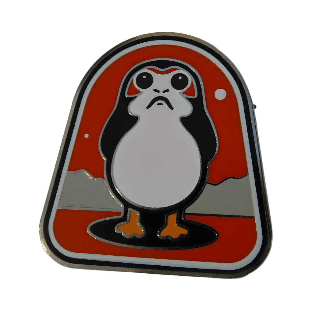 Porg Disney pin