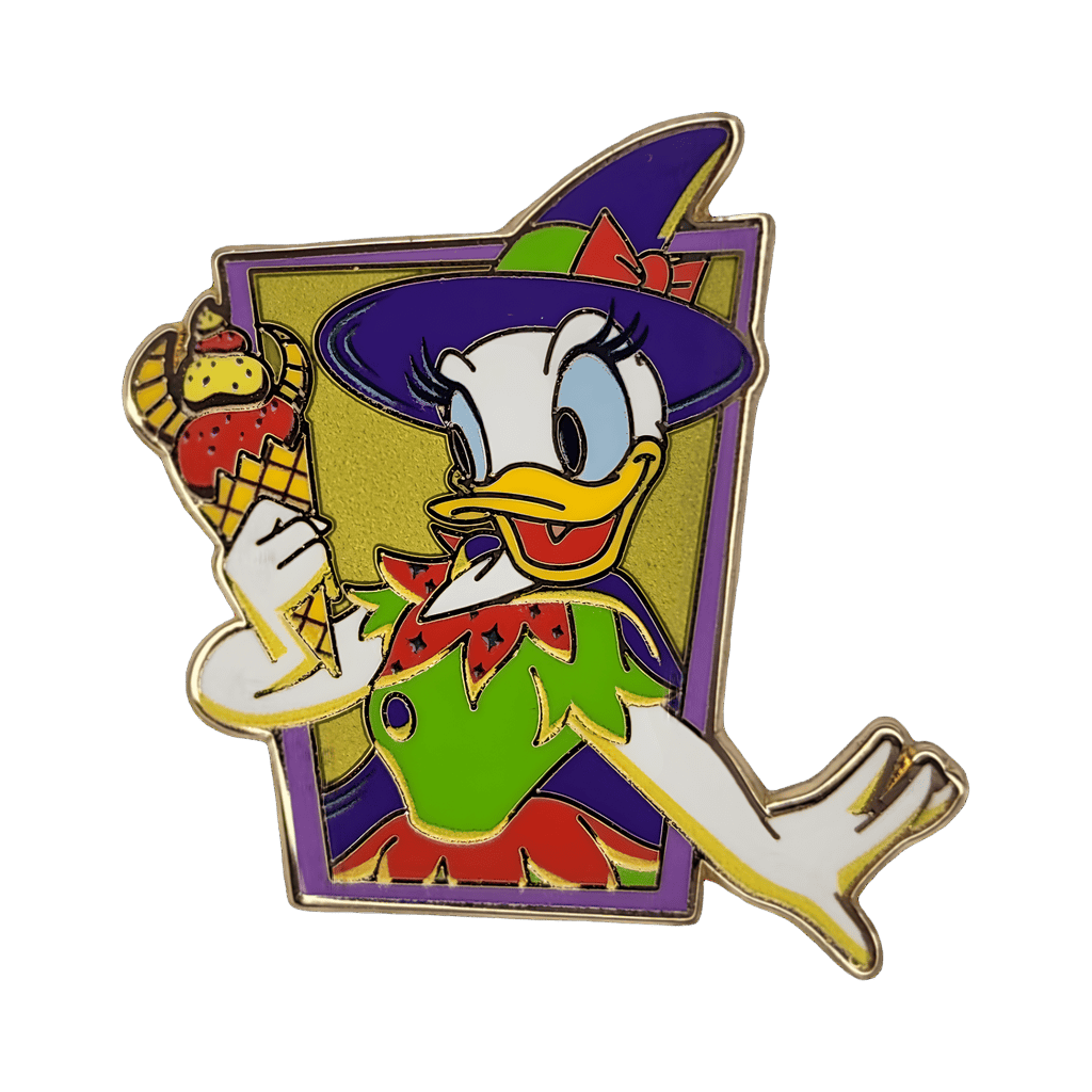 Treats Mystery Collection — Daisy with Maleficent Ice Cream Cone Disney pin