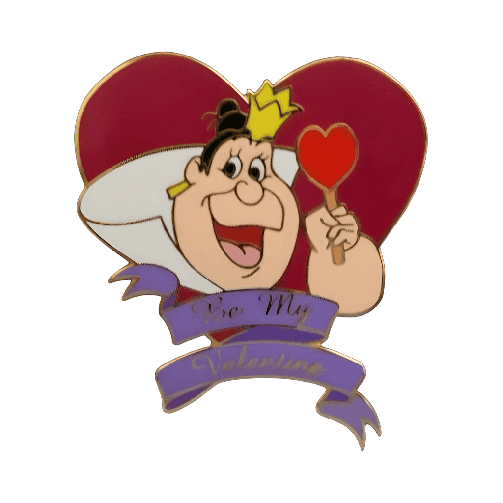 Valentine Queen of Hearts Disney pin
