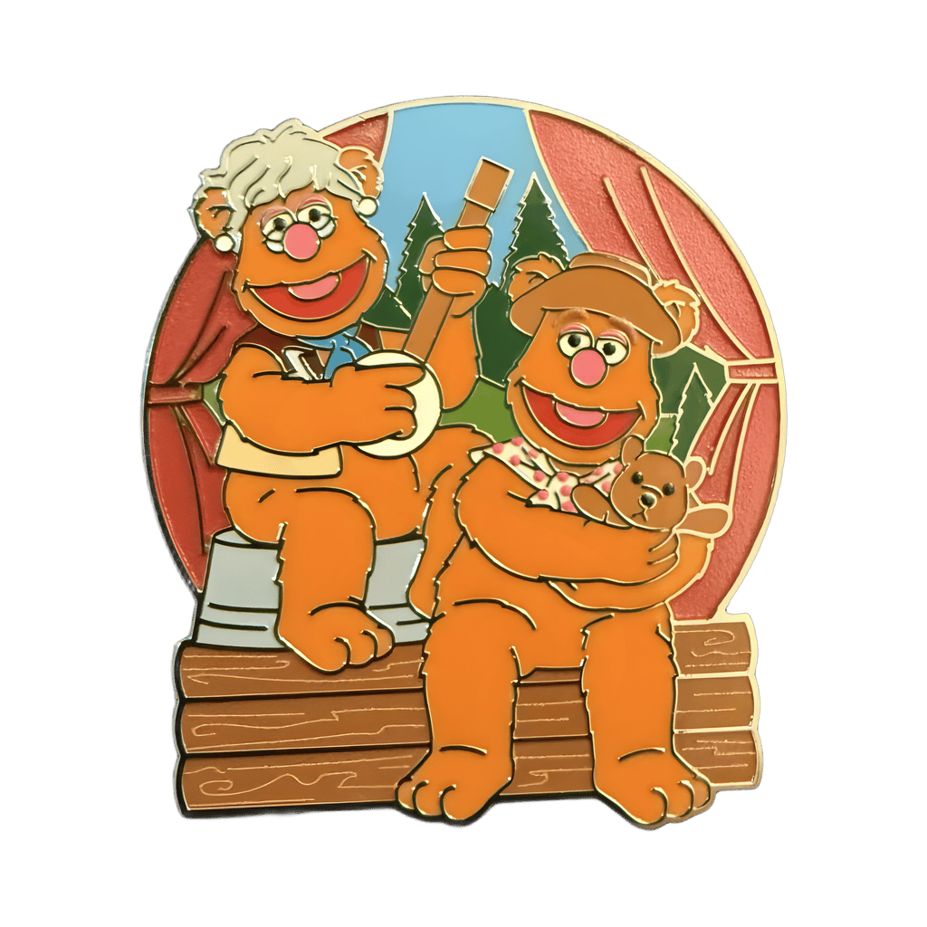Ma Bear & Fozzie as The Country Bears Disney pin