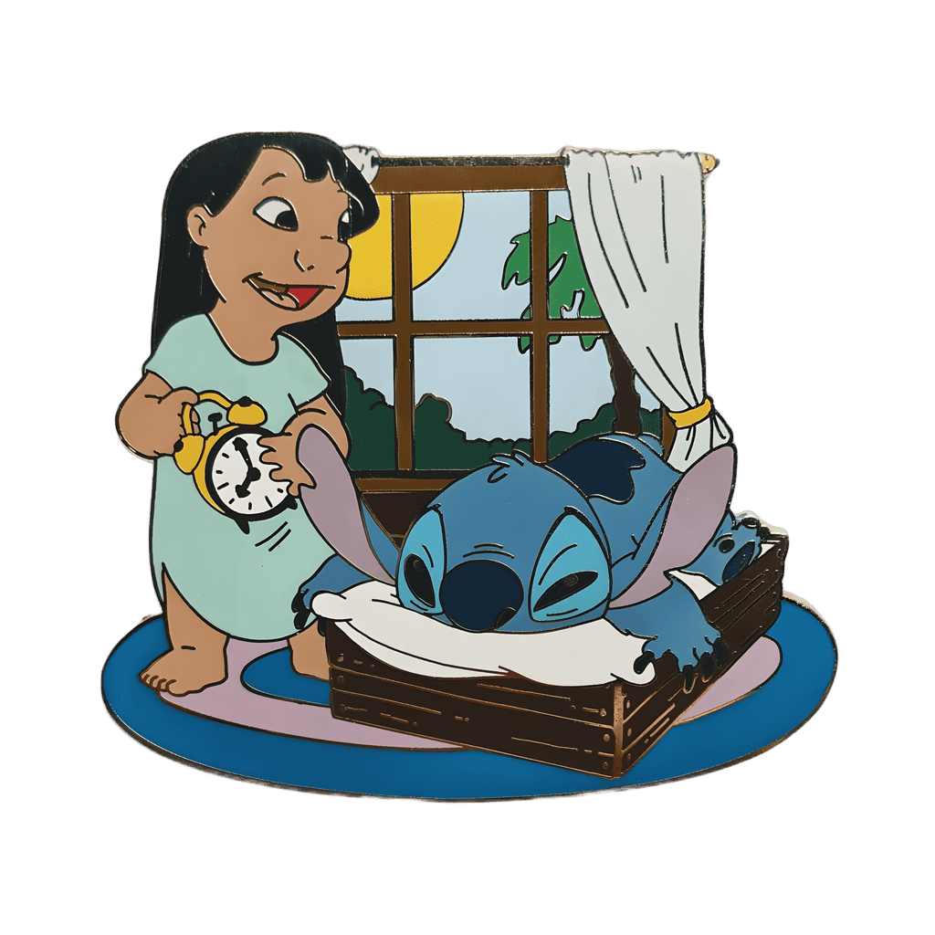 Stitch - Alarm clock Disney pin