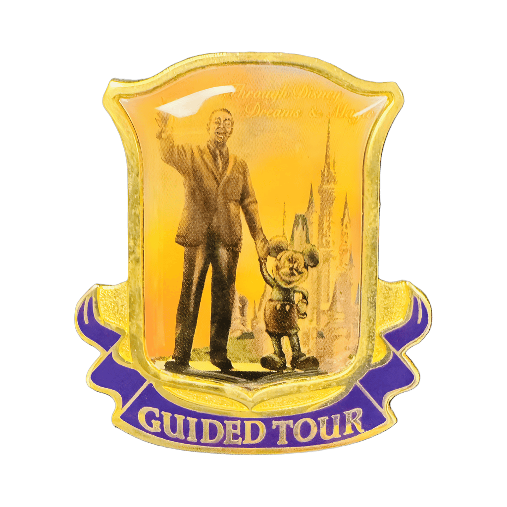 Partners Statue - Purple Disney pin