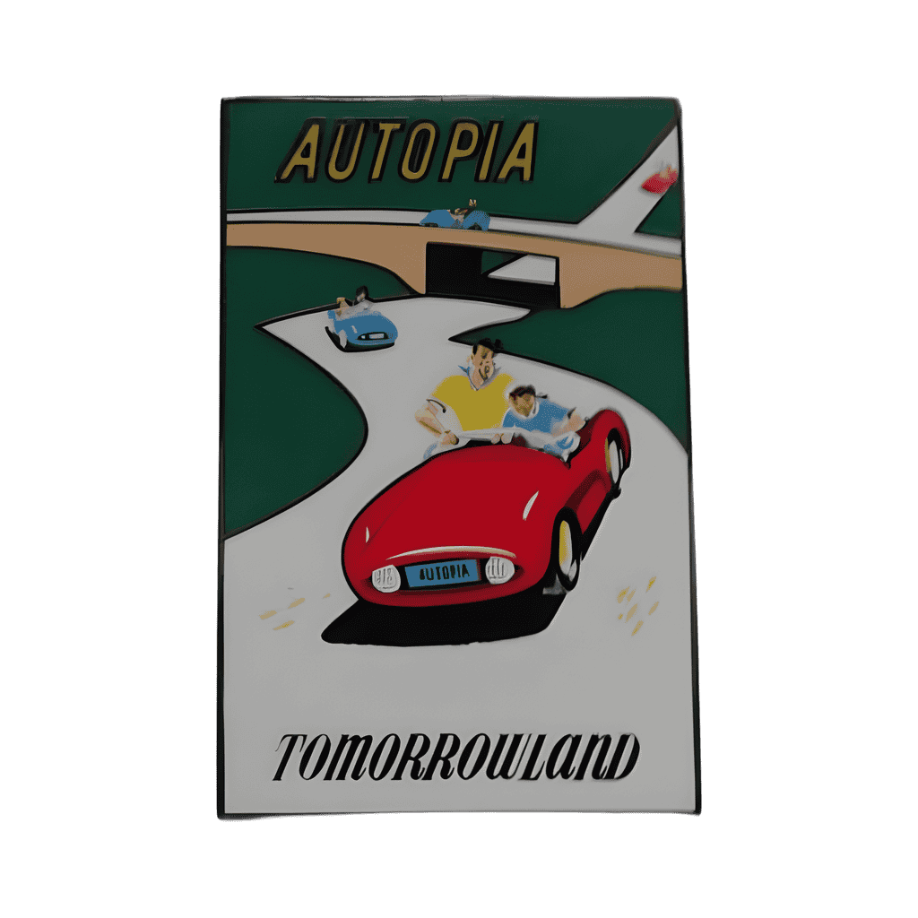 Autopia Disney pin