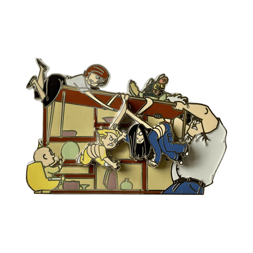 Family Dinner Scene Disney pin
