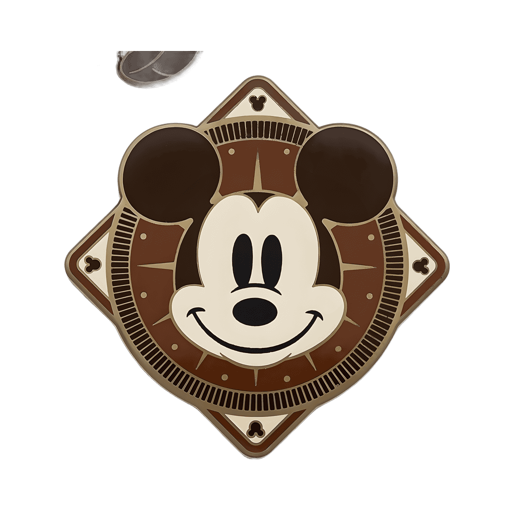 April Set - Mickey Mouse Head Compass Disney pin