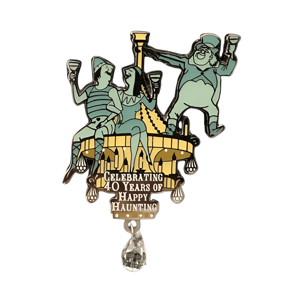 Celebrating 40 Years of Happy Haunting Disney pin
