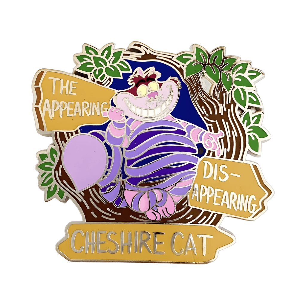 Cheshire Cat as The Appearing Disappearing Cheshire Cat Disney pin