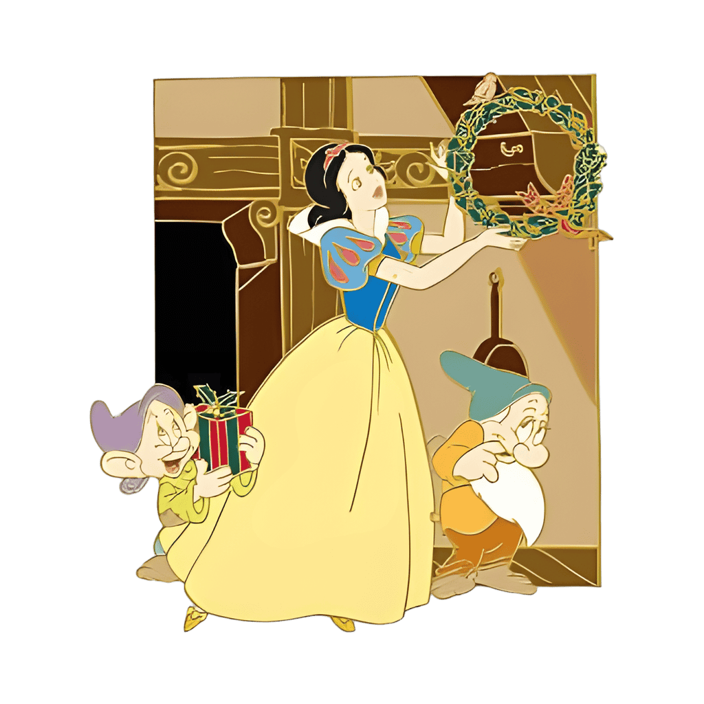 Snow White, Dopey and Bashful Disney pin