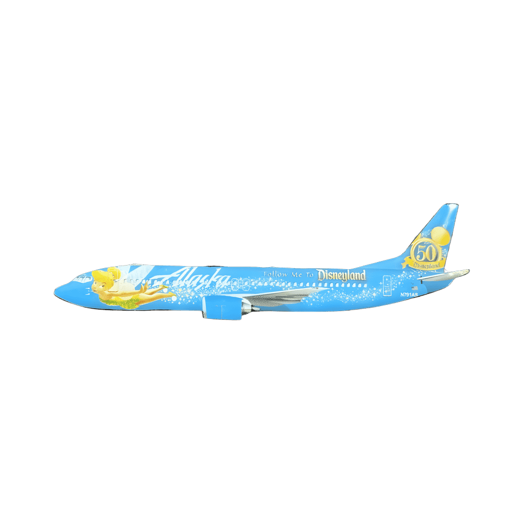Alaska Airlines - Follow Me to Disneyland Jet - Tinker Bell Disney pin