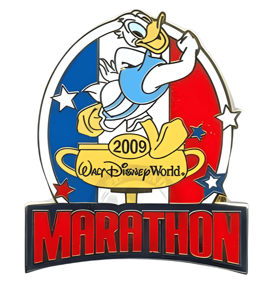 2009 Donald Duck Half Marathon Limited Edition 2000 Disney pin