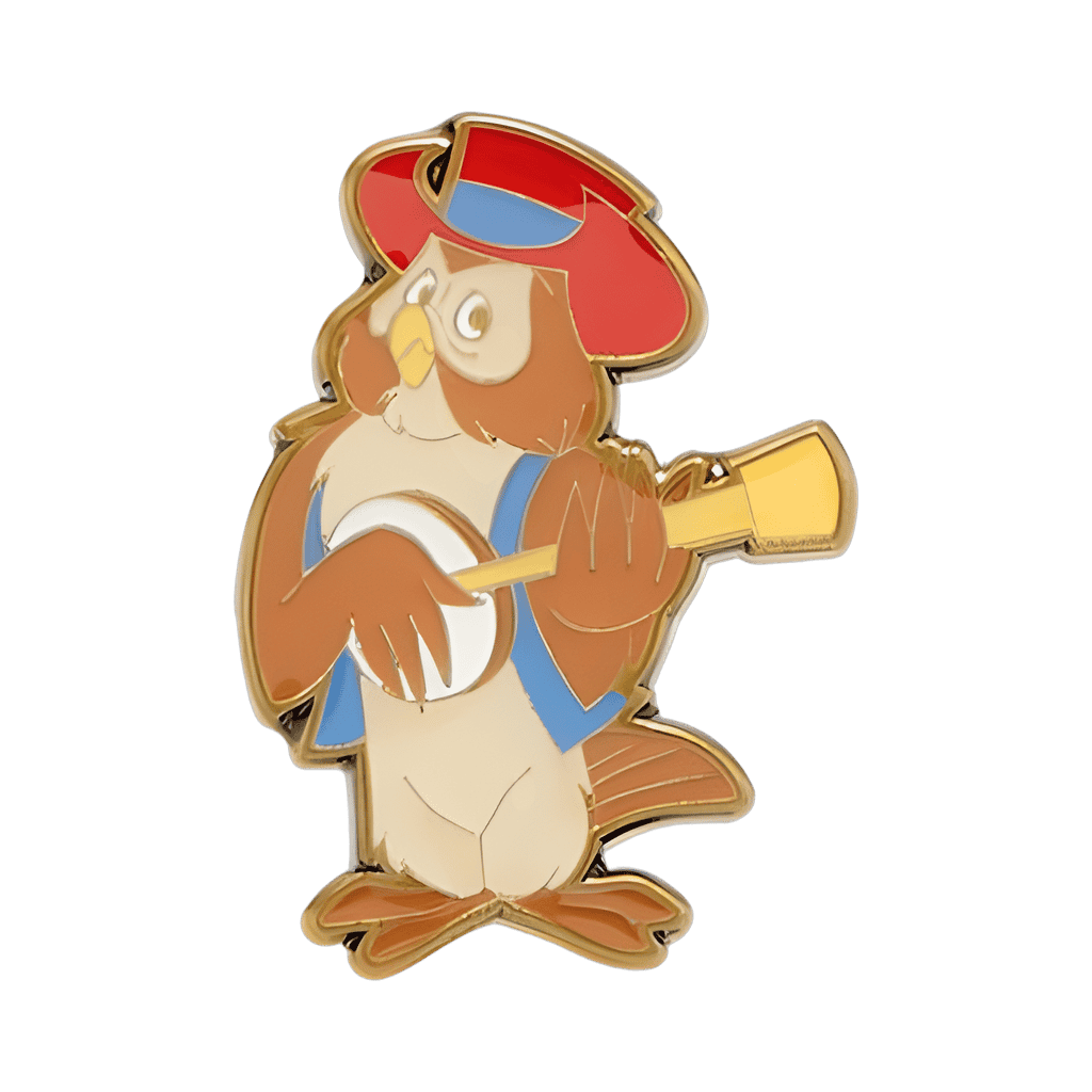 Owl with Banjo Disney pin