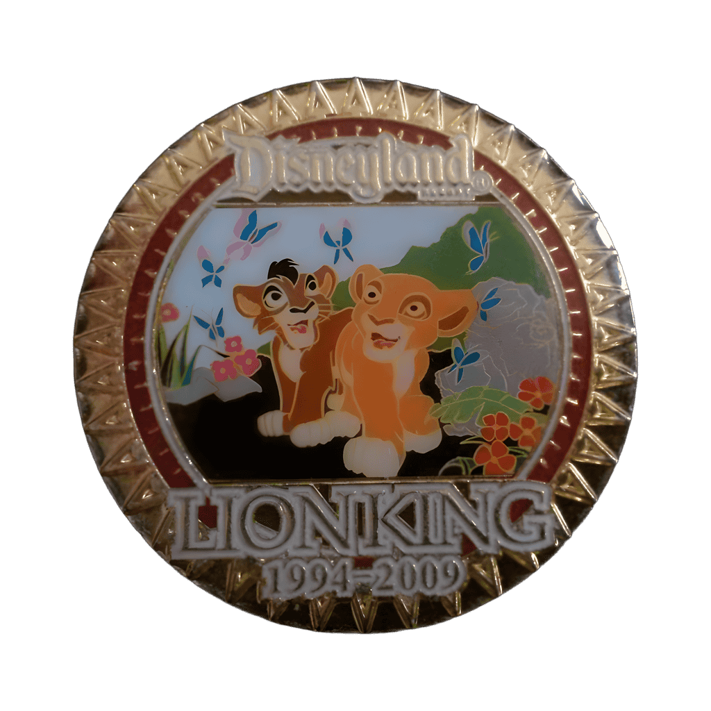 Lion King 15th Anniversary (Kiara and Kovu) Disney pin
