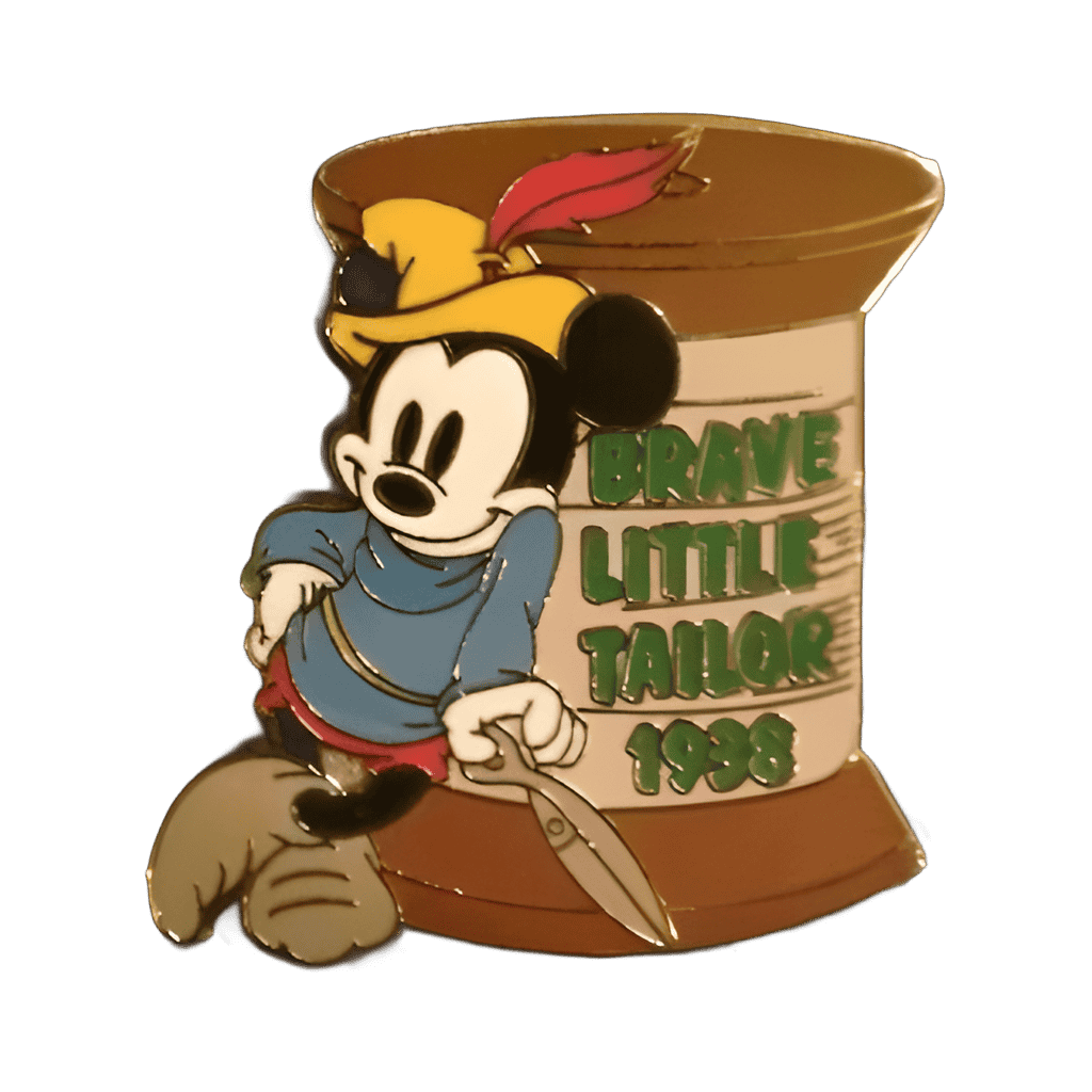 Brave Little Tailor Disney pin