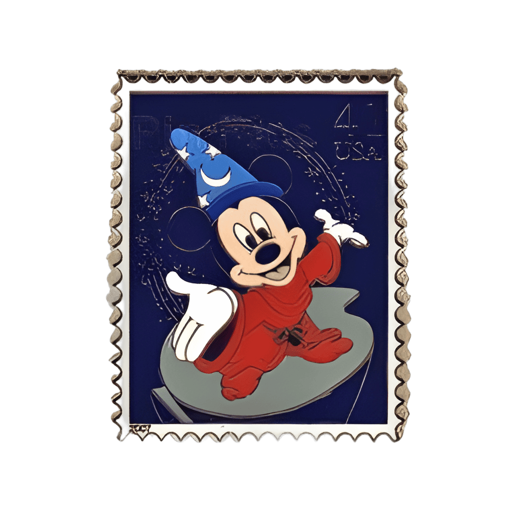 USPS Sorcerer Stamp Disney pin