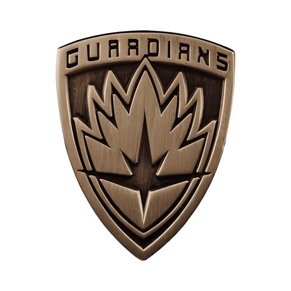 Guardians of the Galaxy Logo Disney pin