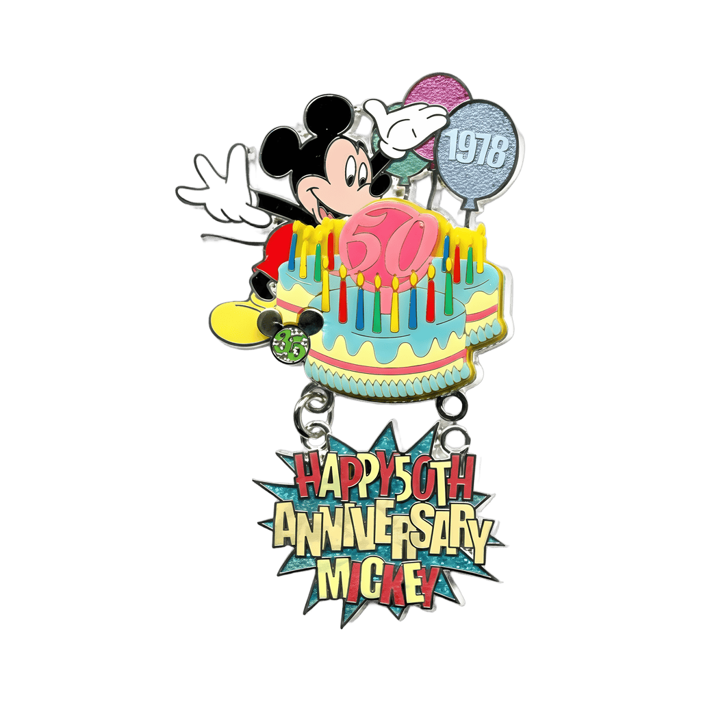 1978 - Mickey Mouse's 50th Celebration Disney pin