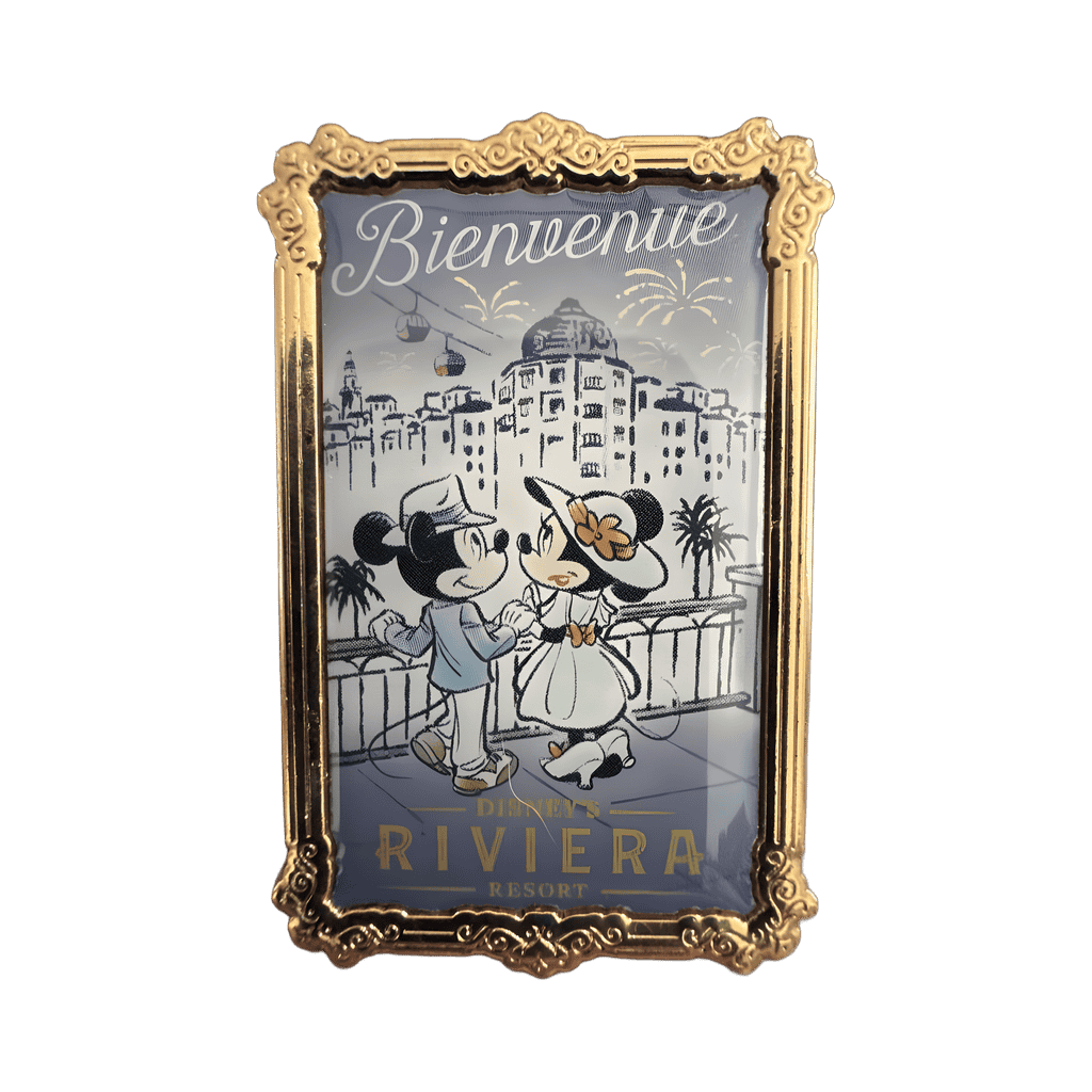 Bienvenue Fireworks Disney pin