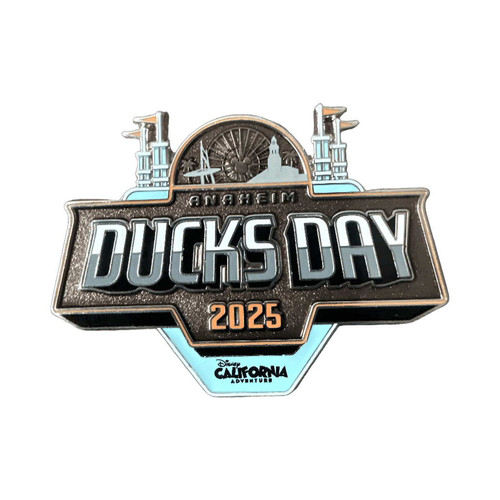 Anaheim Ducks Day Event 2025 Disney pin
