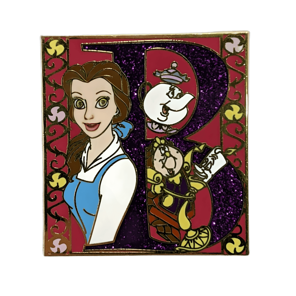 B is for Belle Disney pin