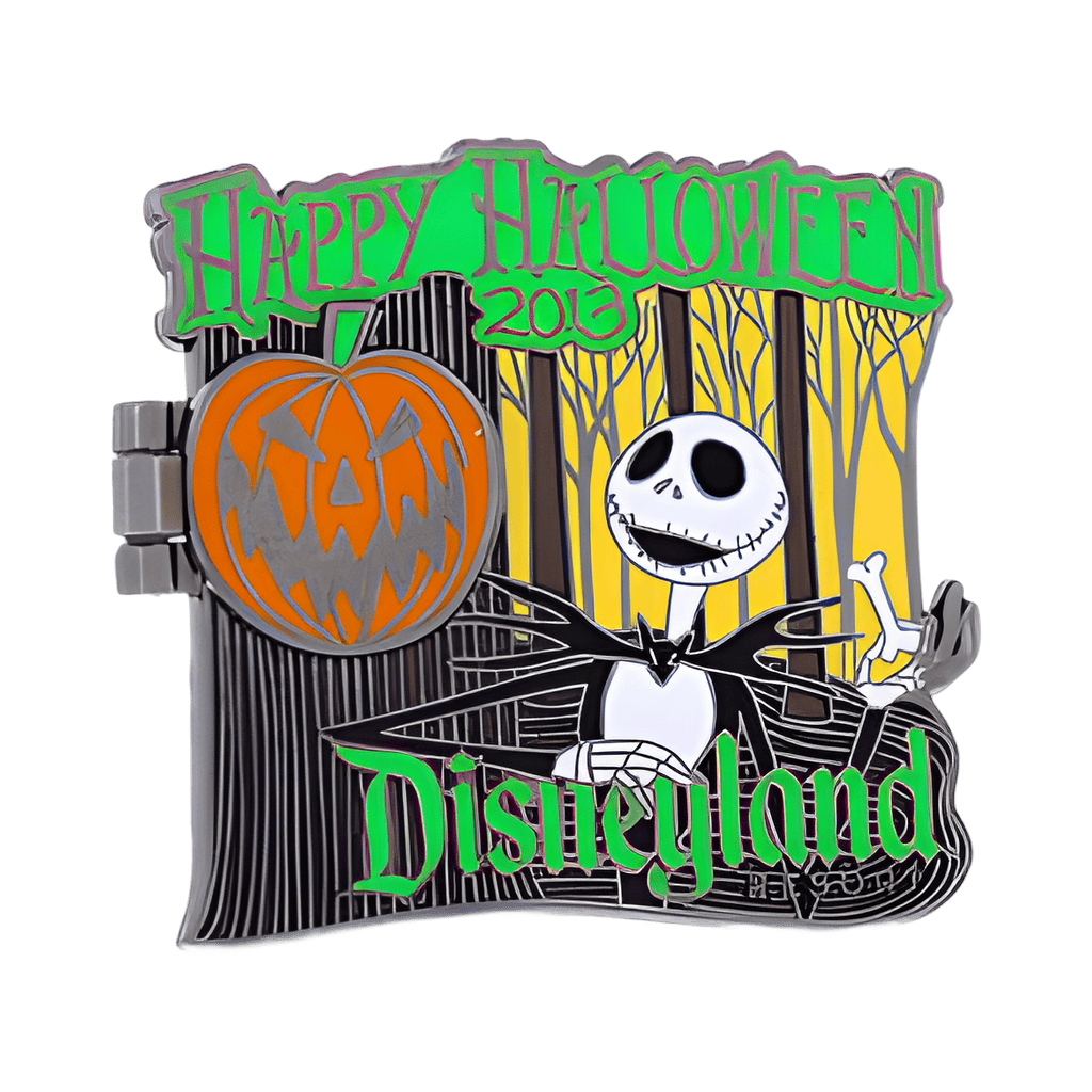 Happy Halloween - Jack Skellington and Door Hinged Pin Disney pin