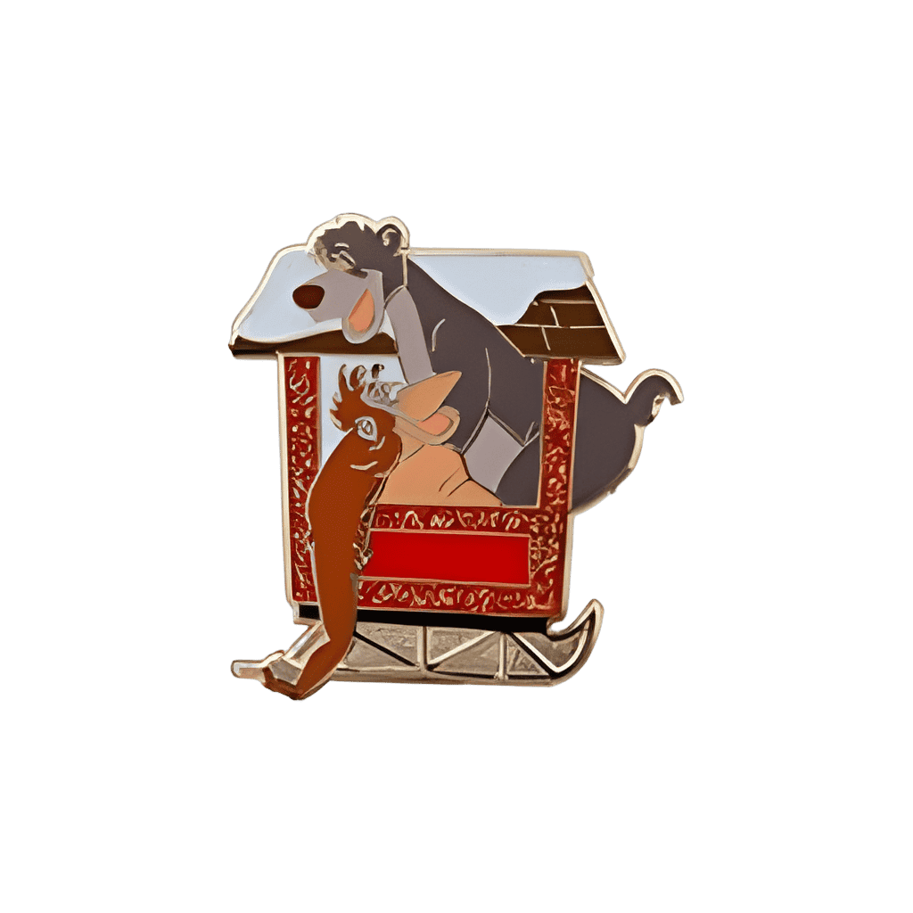 Baloo and King Louie Disney pin