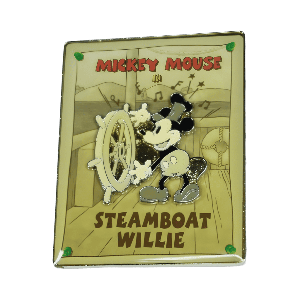 Steamboat Willie Poster Disney pin